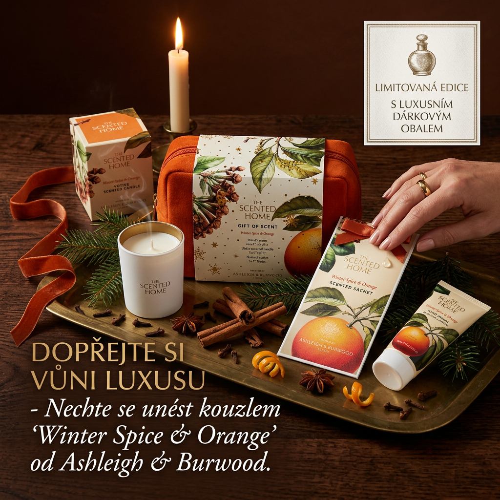 Ashleigh & Burwood Winter Spice & Orange Home & Body dárková sada