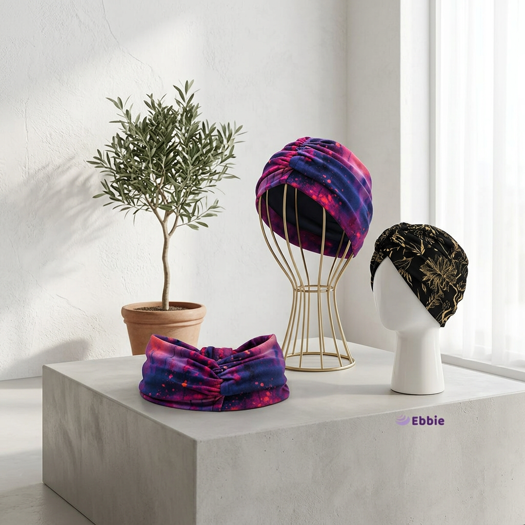 Bavlněný turban-style - SILVA