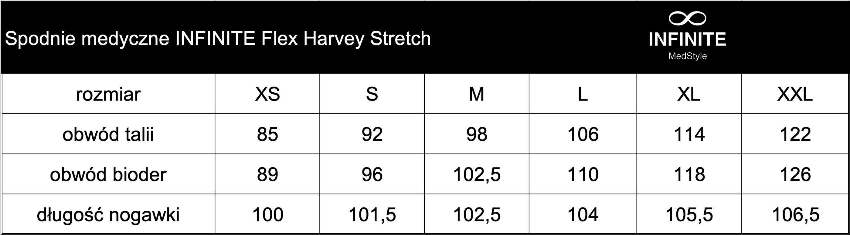 Zdravotnické kalhoty INFINITE Flex Harvey Stretch - tmavě modré