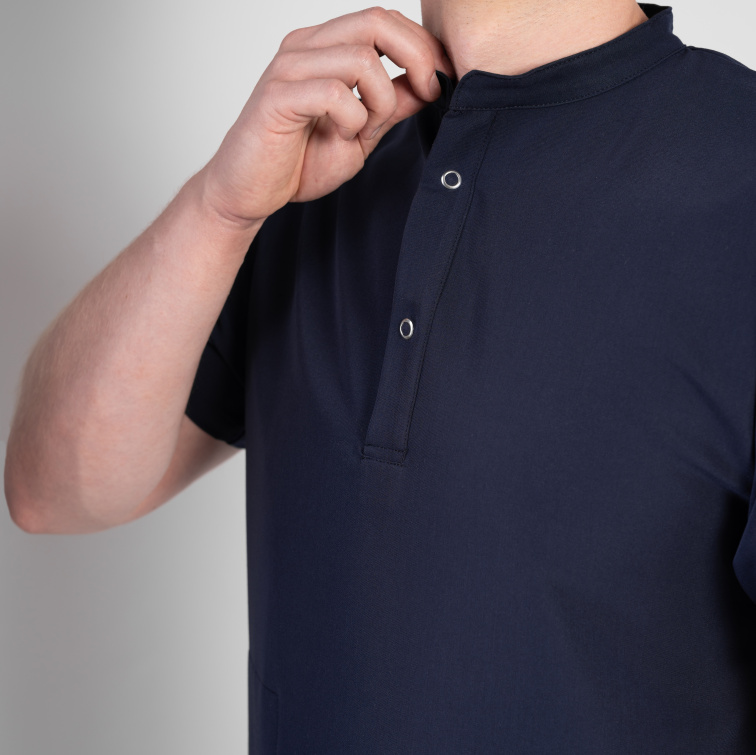 Zdravotnická halena INFINITE Flex Harvey Stretch - tmavě modrá