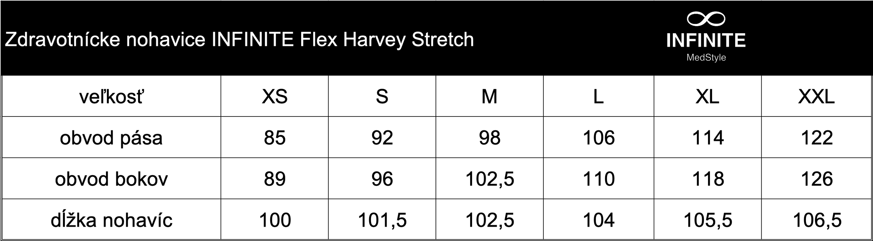 Zdravotnické kalhoty INFINITE Flex Harvey Stretch - bílé