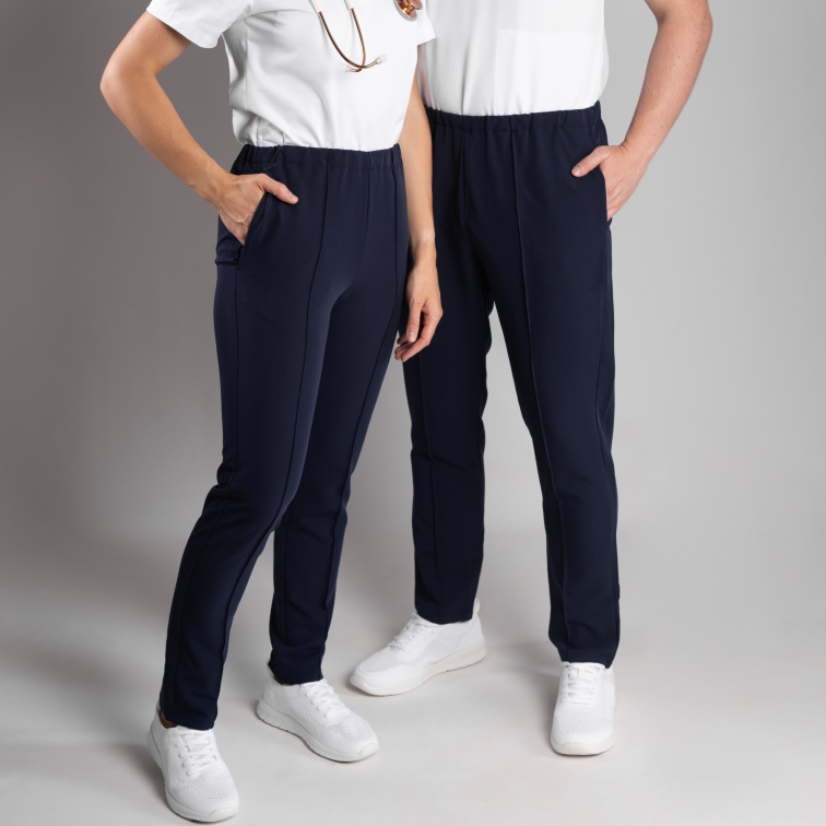 Zdravotnické kalhoty INFINITE Flex Mary Stretch - tmavě modré