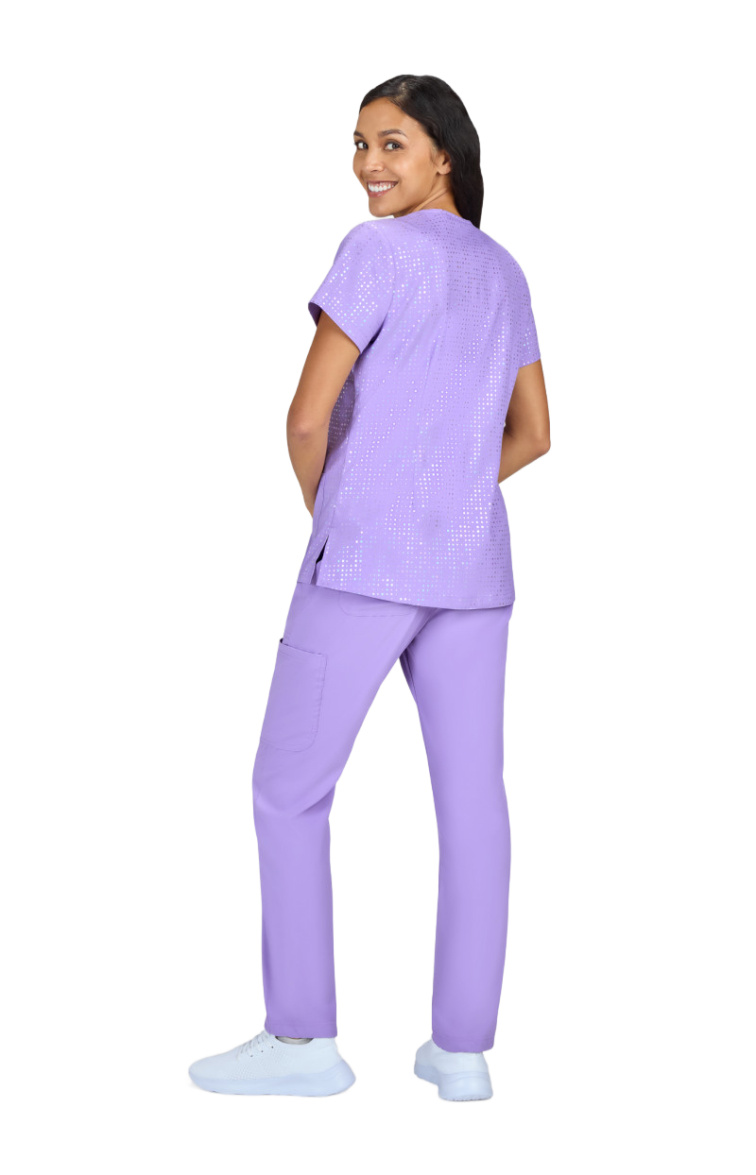 Zdravotnická halena koi Velora - Iridescent French Lavender