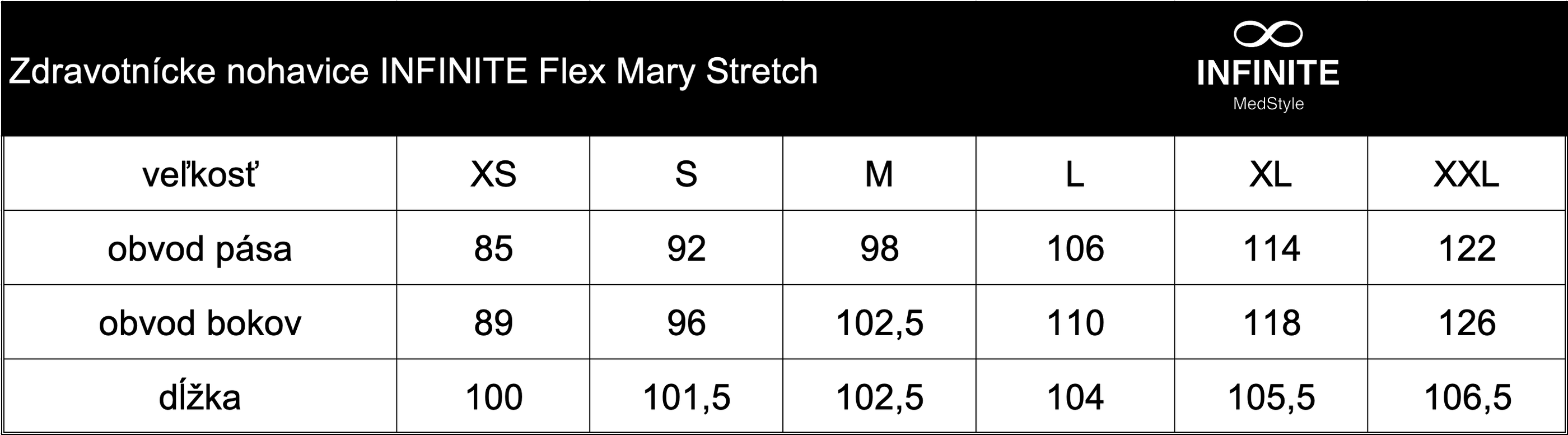 Zdravotnické kalhoty INFINITE Flex Mary Stretch - modré
