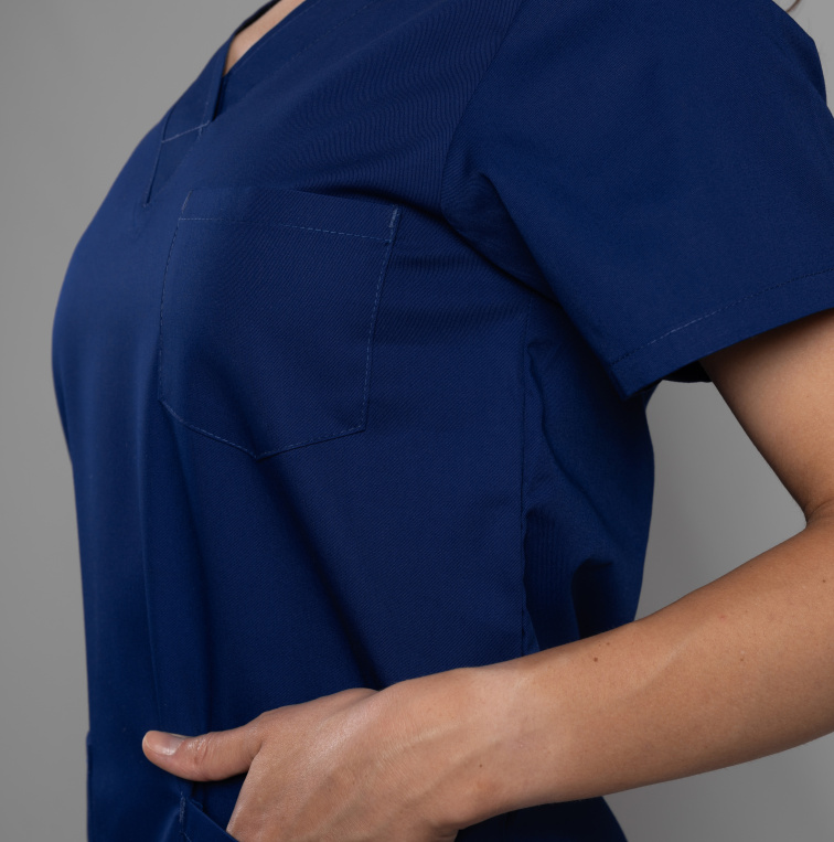 Zdravotnická halena INFINITE Flex Virginia - modrá