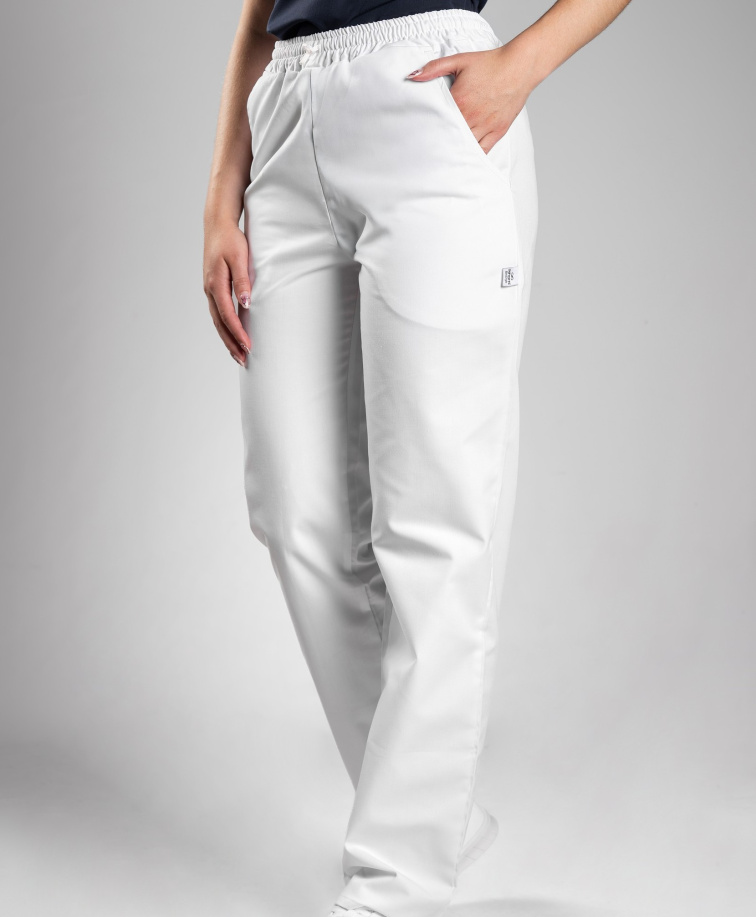 Zdravotnické kalhoty INFINITE Flex Rosalind - bílé