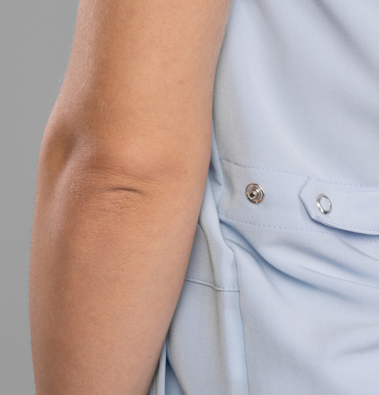 Zdravotnická halena INFINITE Flex Rita Stretch - modrá