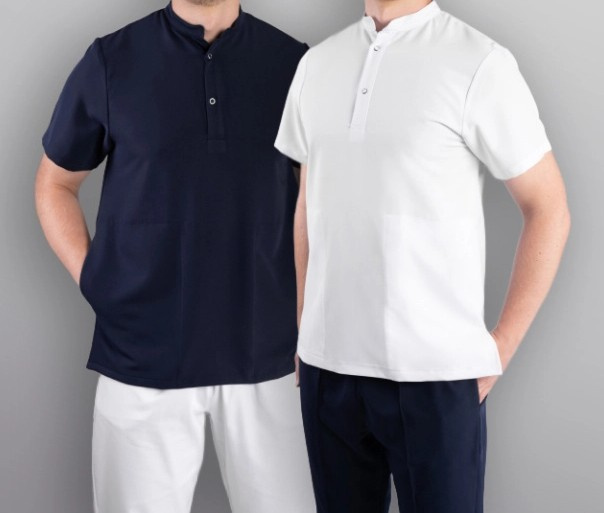 Zdravotnická halena INFINITE Flex Jonas Stretch - bílá