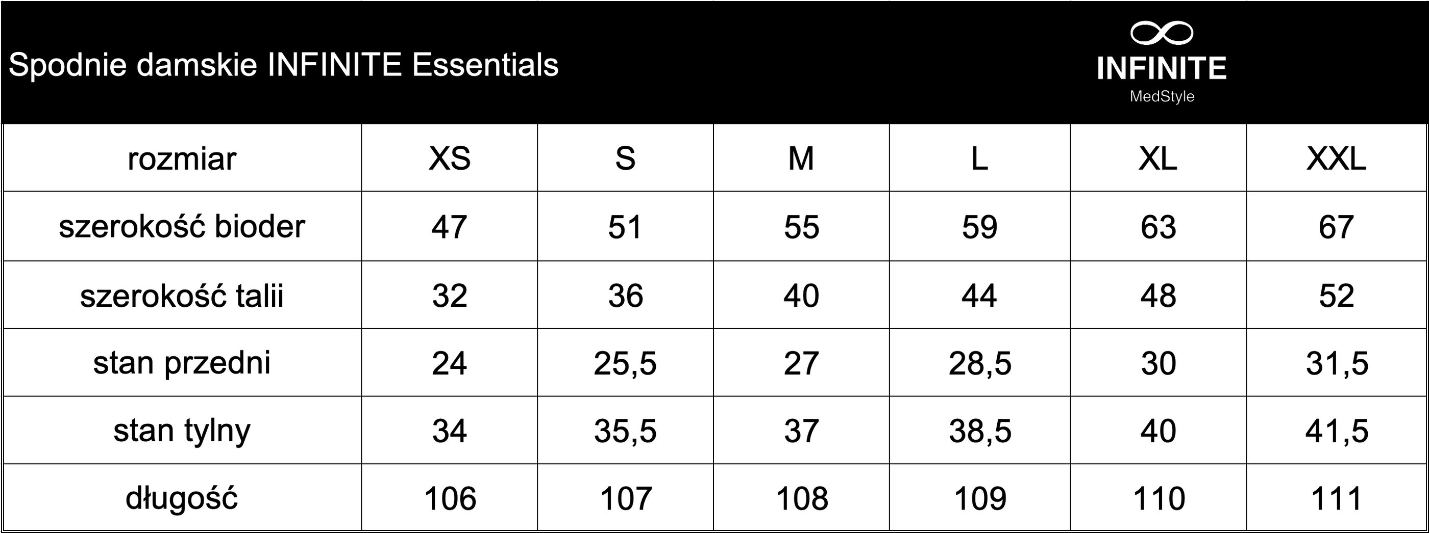 Kalhoty INFINITE Essentials dámské - bílé