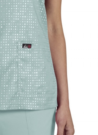 Zdravotnická halena koi Velora - Iridescent Sage