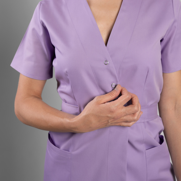 Zdravotnická halena INFINITE Flex Florence - fialová