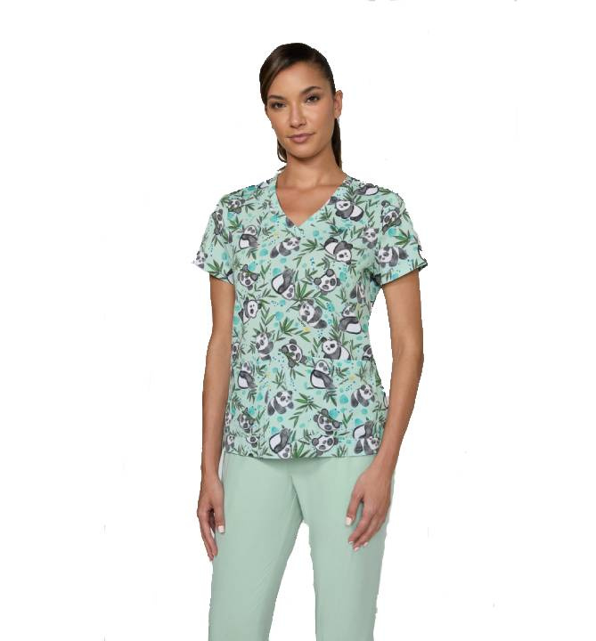 Lékařská halena koi Leslie dámská - pandy