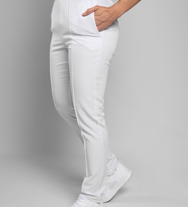 Zdravotnické kalhoty INFINITE Flex Mary Stretch - bílé