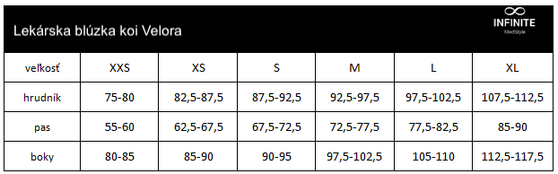 Zdravotnická halena koi Velora - Iridescent French Lavender