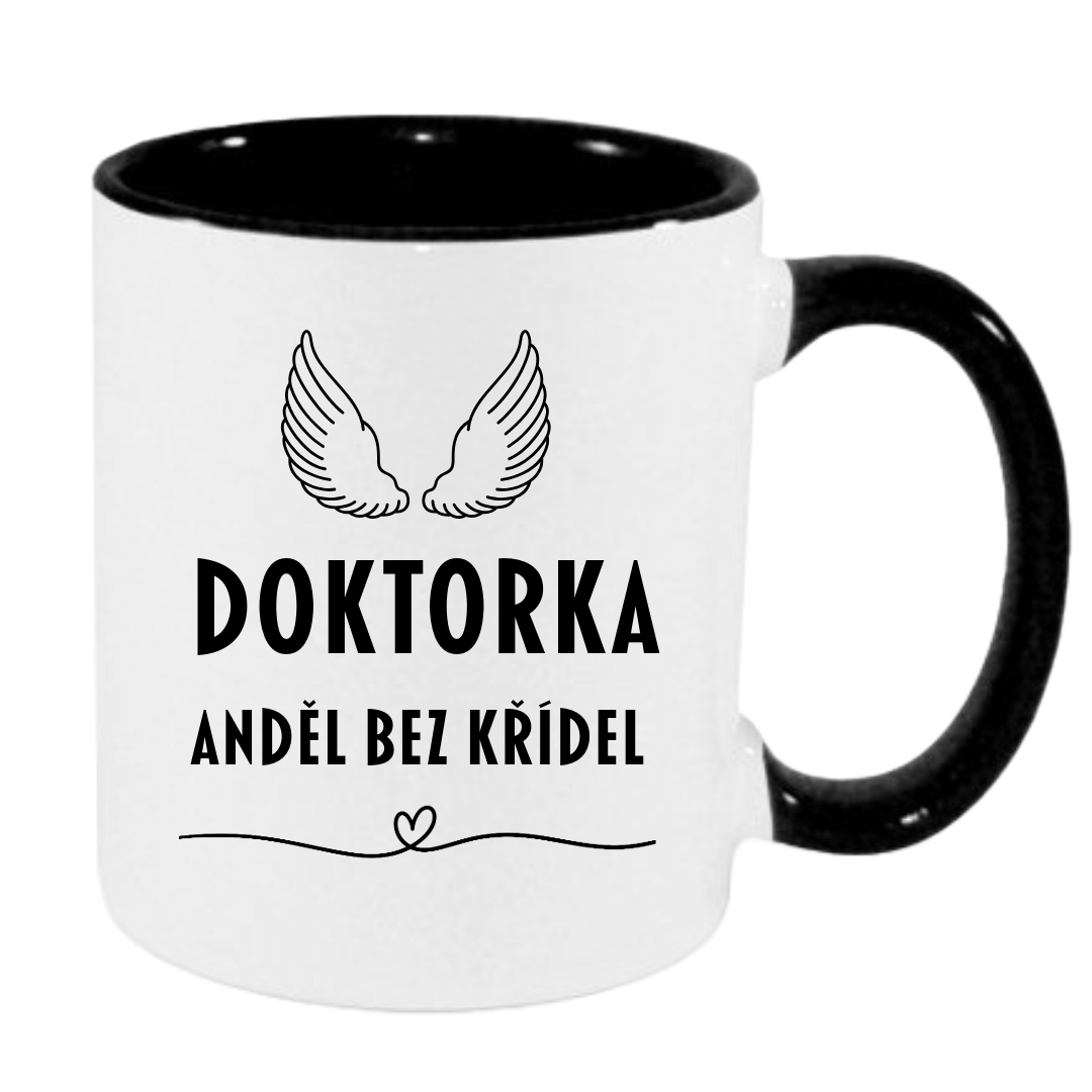 Hrnek - Doktorka - Anděl bez křídel