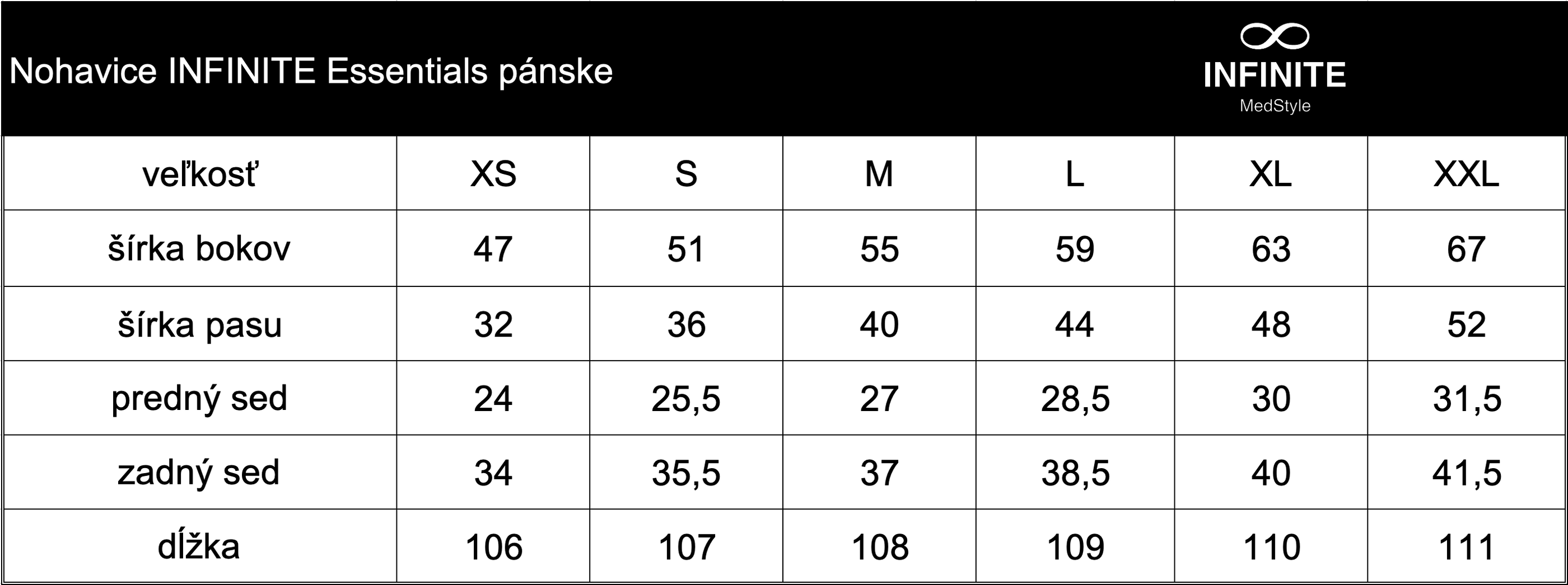 Kalhoty INFINITE Essentials pánské - bílé