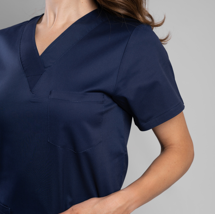 Zdravotnická halena INFINITE Flex Virginia - tmavě modrá