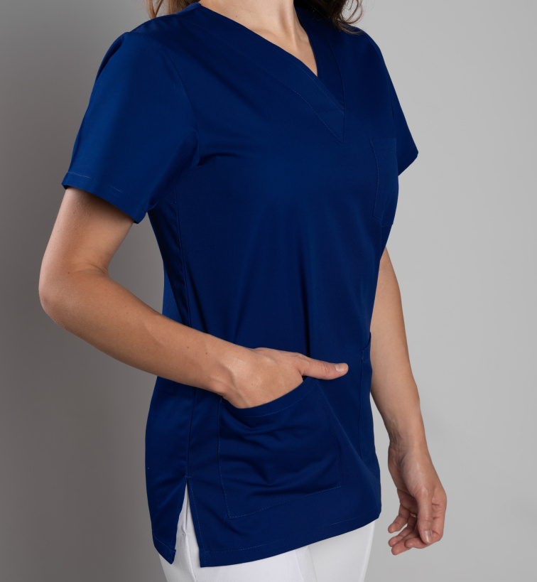 Zdravotnická halena INFINITE Flex Virginia - modrá