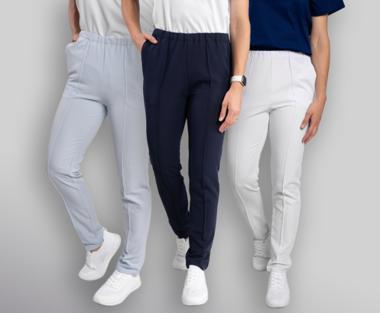 Zdravotnické kalhoty INFINITE Flex Mary Stretch - tmavě modré