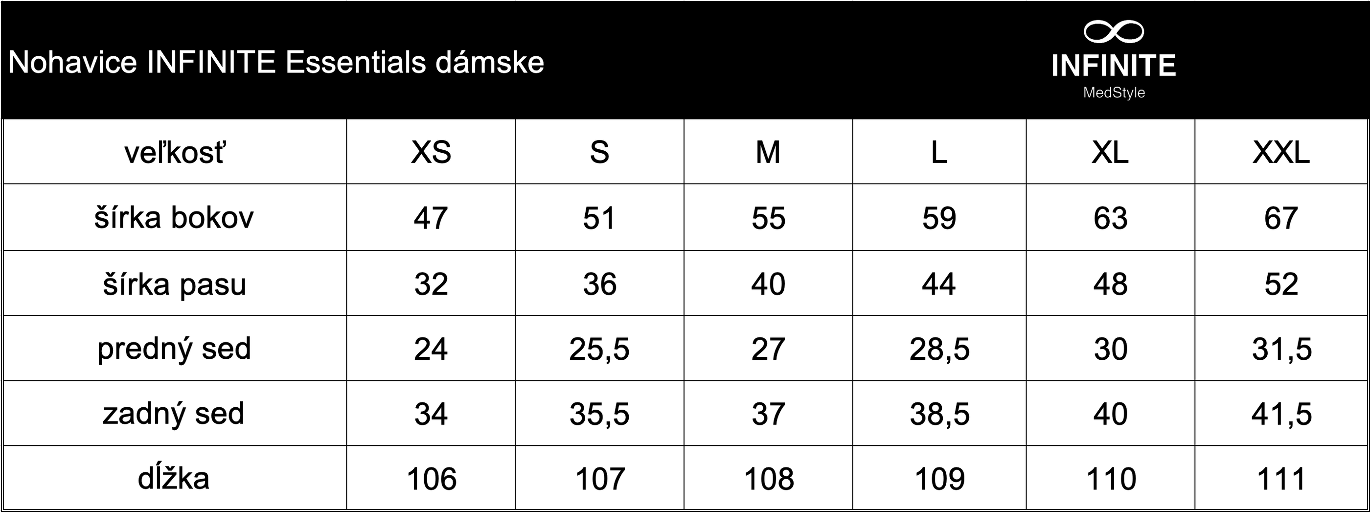 Kalhoty INFINITE Essentials dámské - bílé