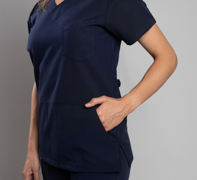 Zdravotnická halena INFINITE Flex Rita Stretch - tmavě modrá