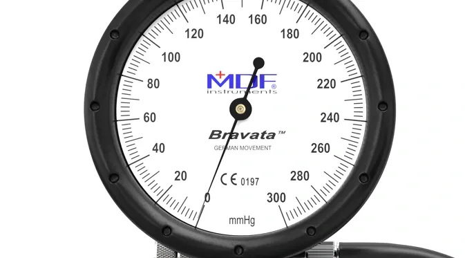 Tonometr MDF Bravata - tyrkysová