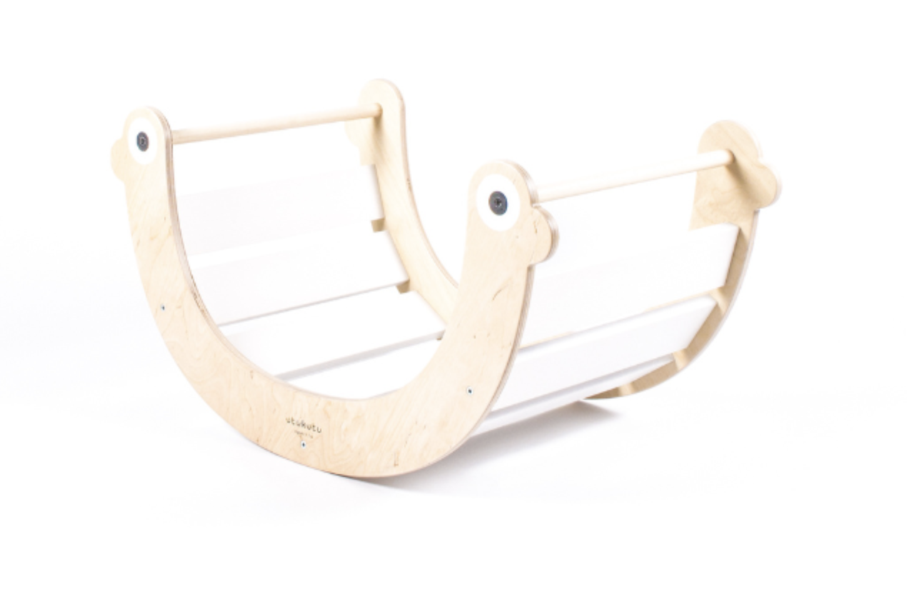 Houpačka Spectra černo-bílá