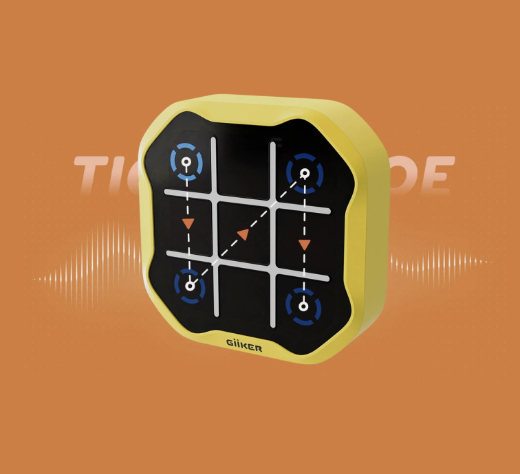 GiiKER Tic-Tac-Toe Bolt – elektronické piškvorky 5v1 pro děti