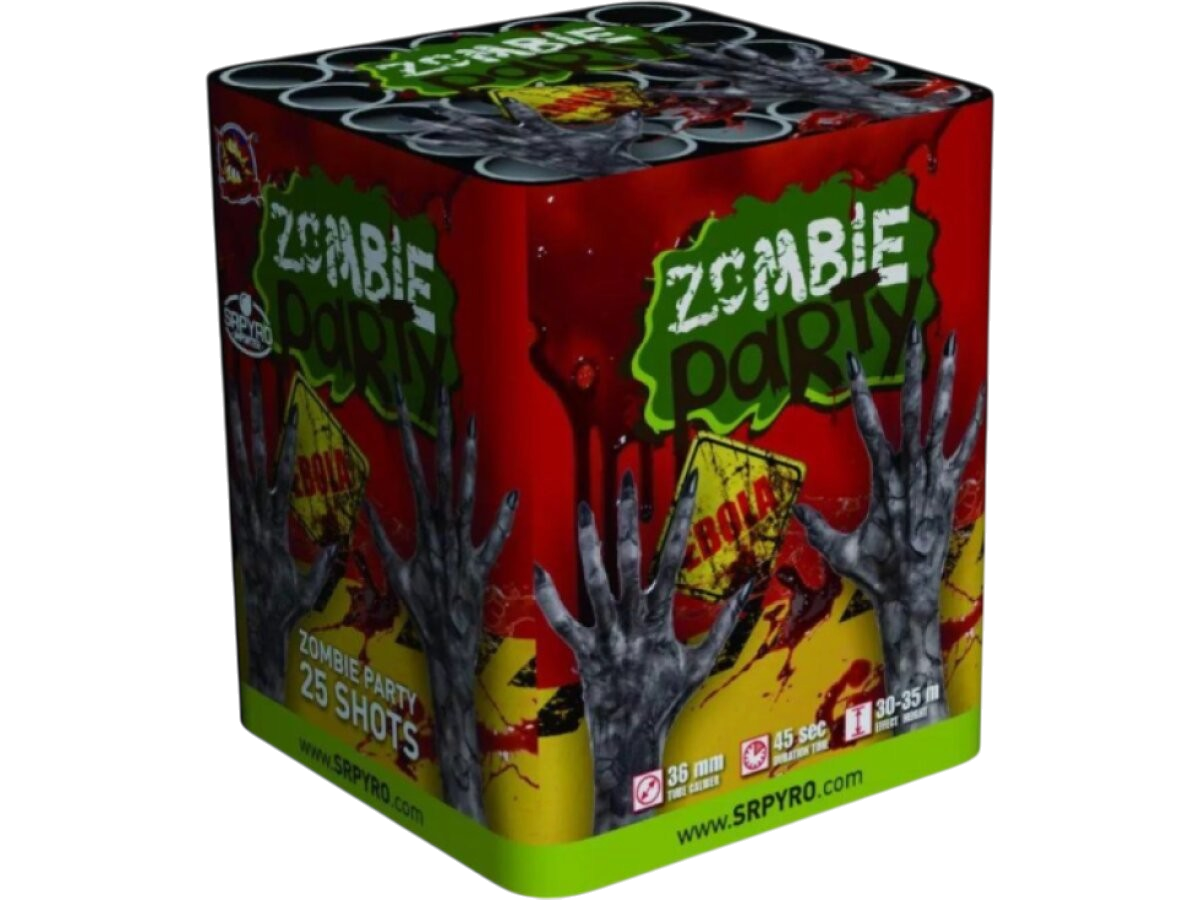 Ohňostroj Zombie party 25rán/36mm