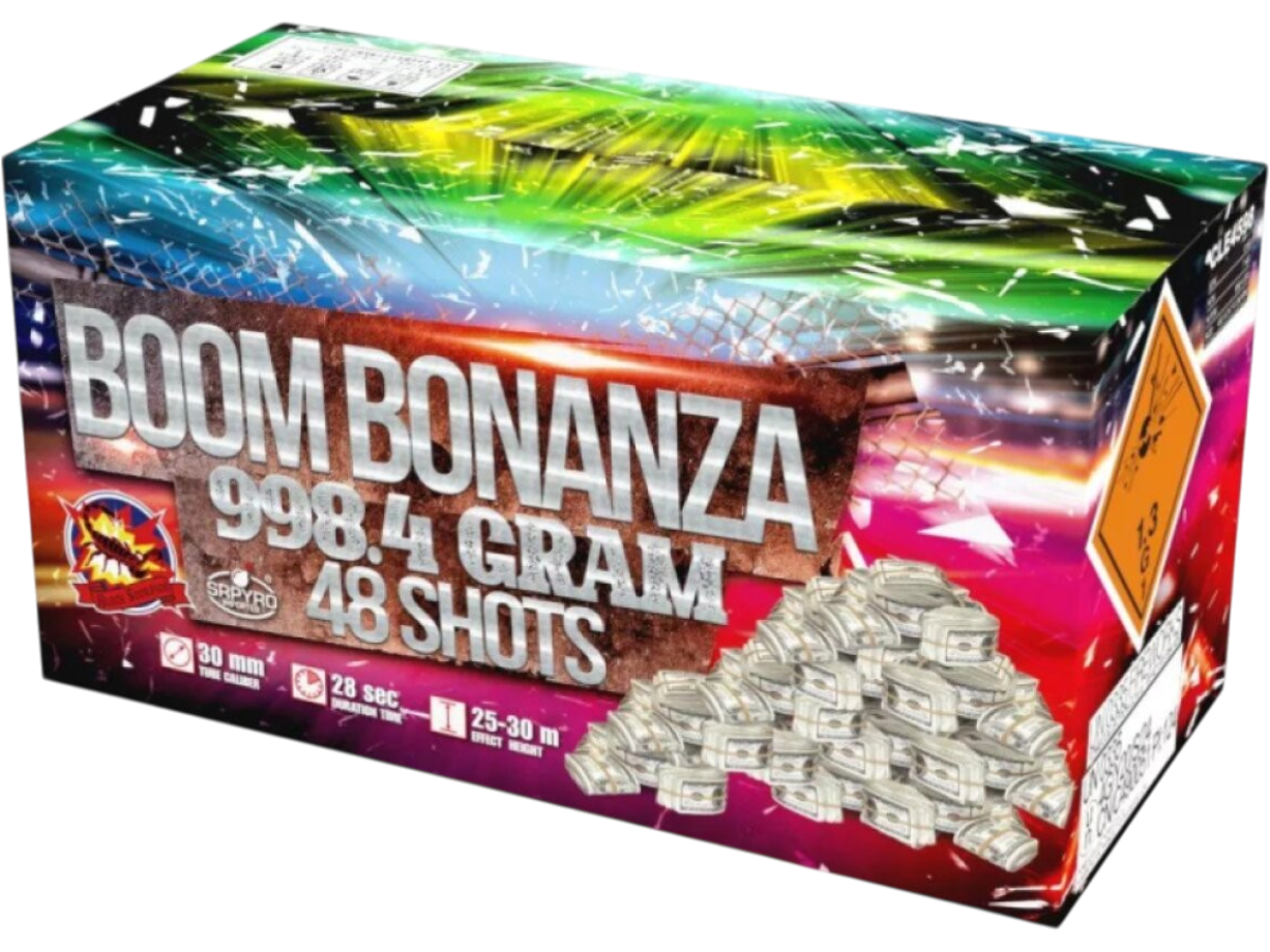 Ohňostroj Boom Bonanza 48rán/30mm