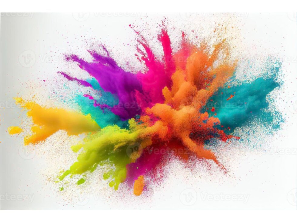 HOLI POWDER 30cm - BLUE (Boy or Girls)