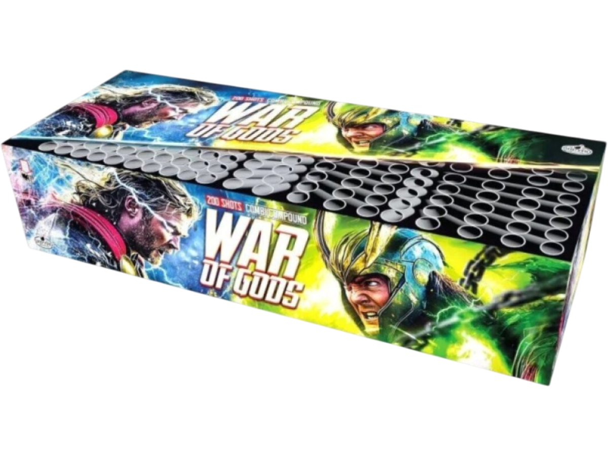 ohňostroj War of Gods 200rán/38mm