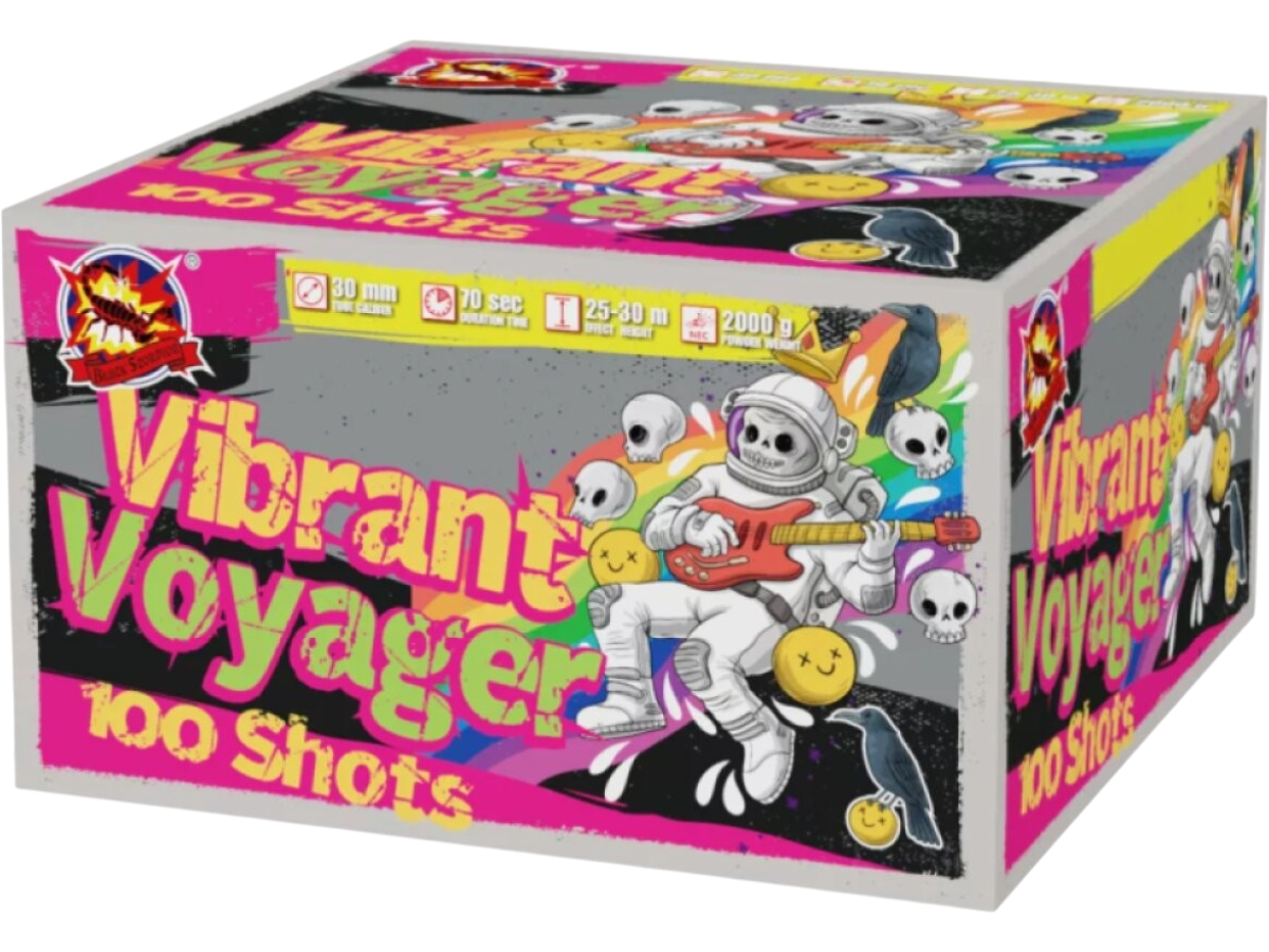 Ohňostroj Vibrant Voyager 100rán/30mm