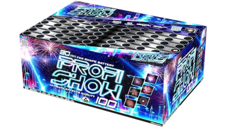 Profi Pyro show 100 rán / 30mm