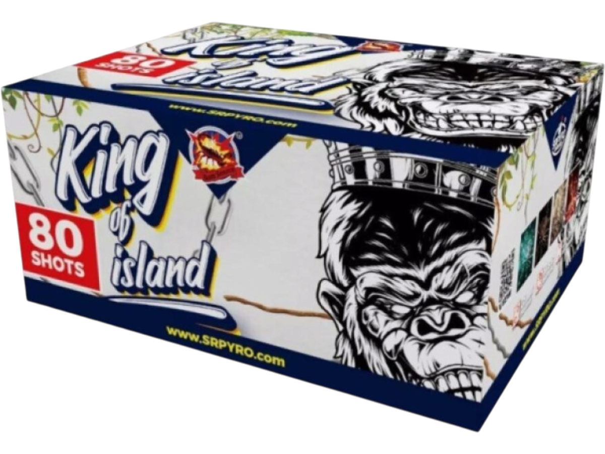 Ohňostroj King of Island 80rán/25mm
