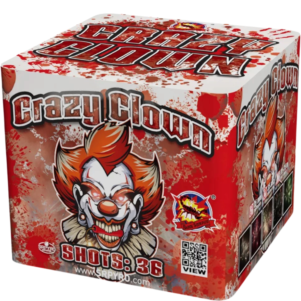 Ohňostroj Crazy clown 36rán/25mm