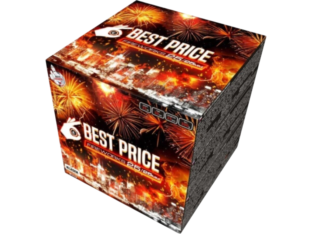 Ohňostroj Best price wild fire 25rán/25mm