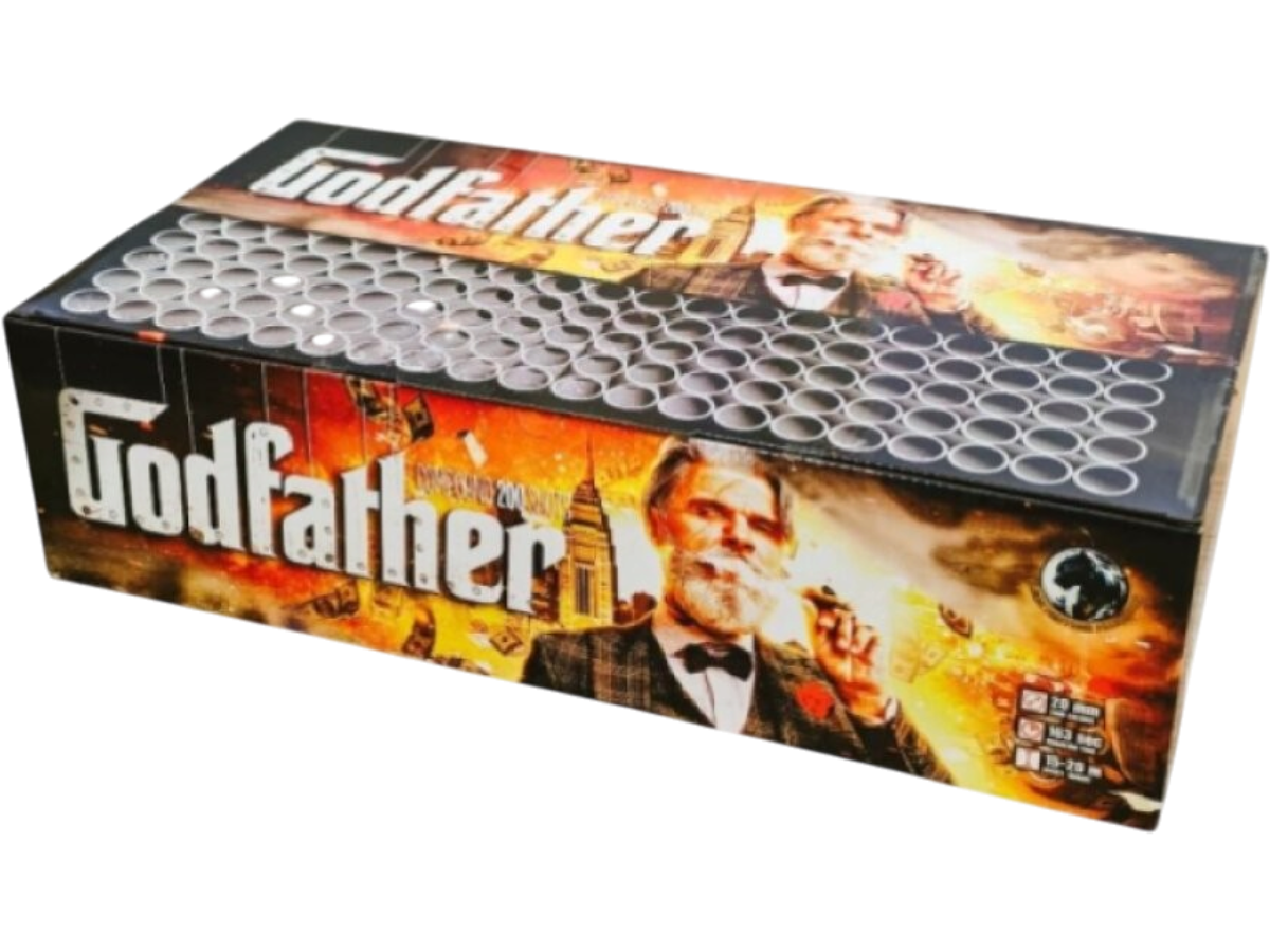 Zložený ohňostroj Goldfather 200rán/20mm