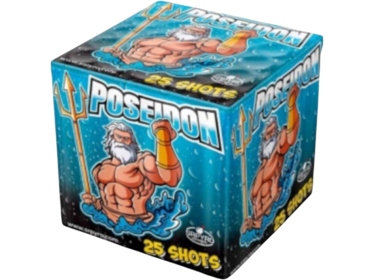 Ohňostroj Poseidon 25rán/25mm