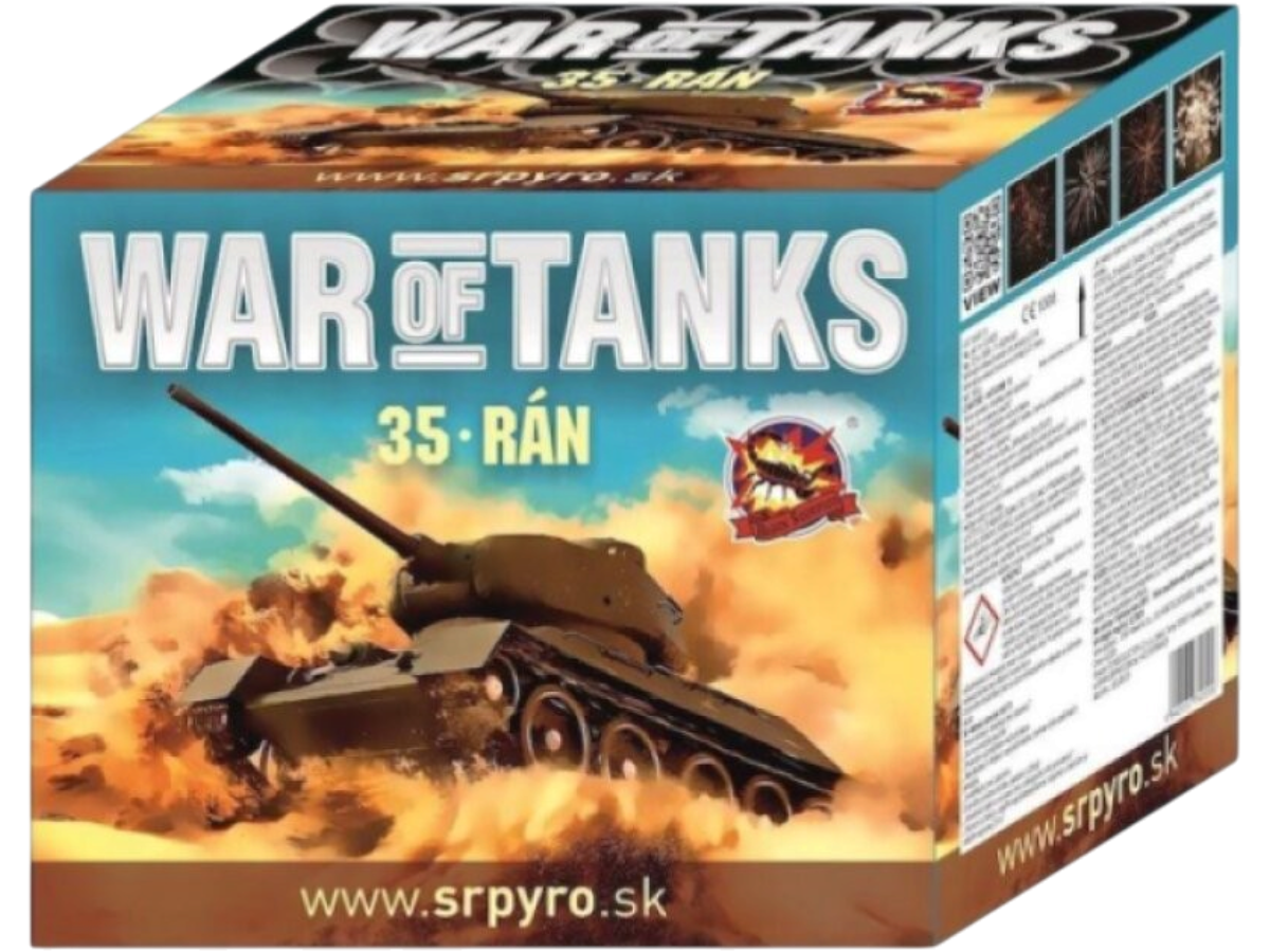 Ohňostroj War of tanks 35rán/36mm