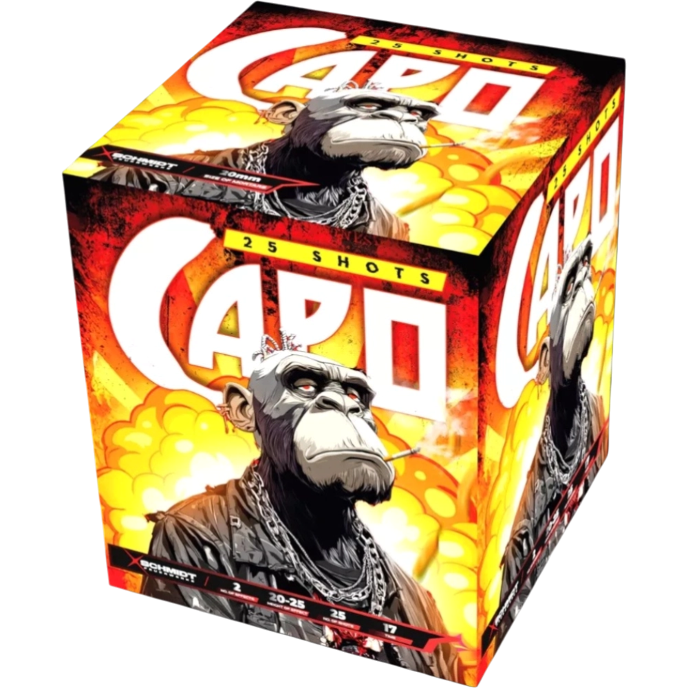 Ohňostroj Capo 25rán/20mm