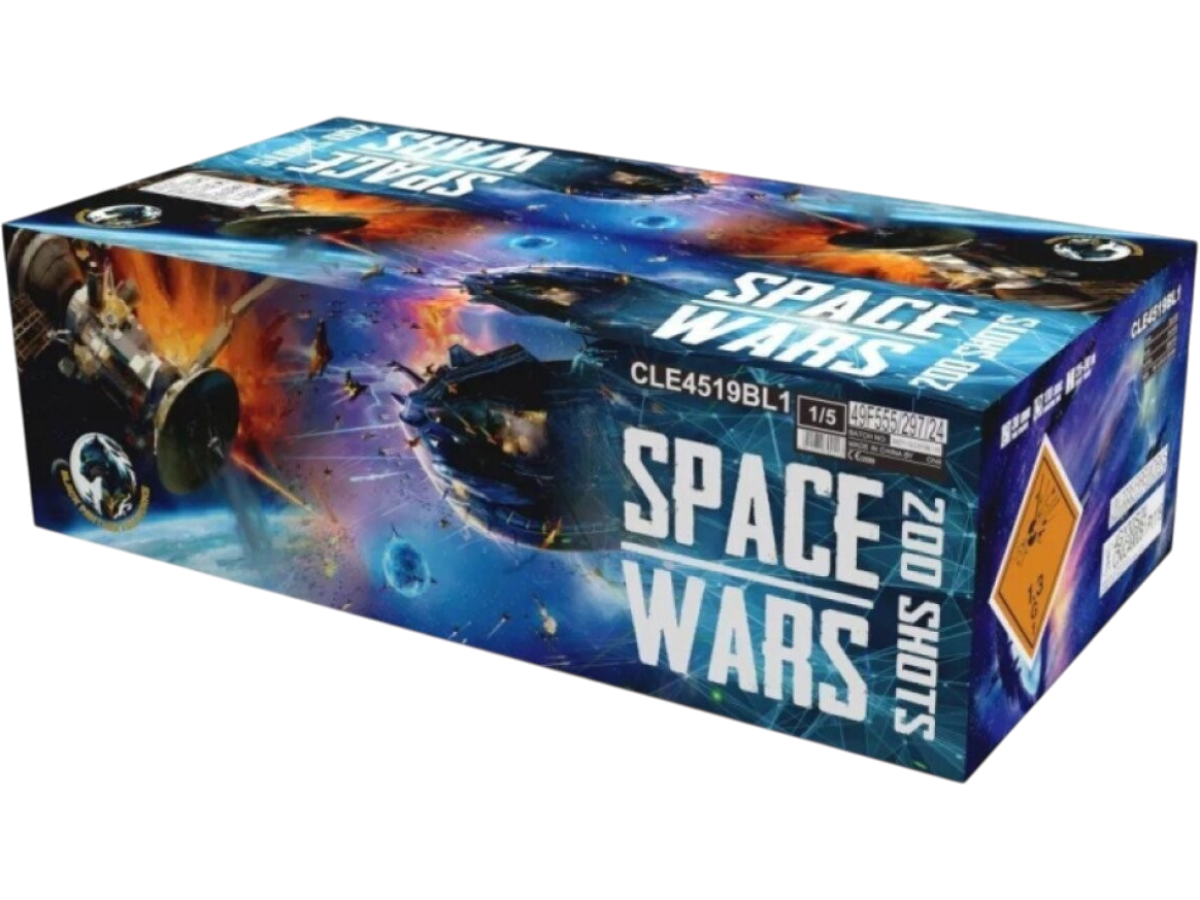 Ohňostroj Space wars 200rán/30mm