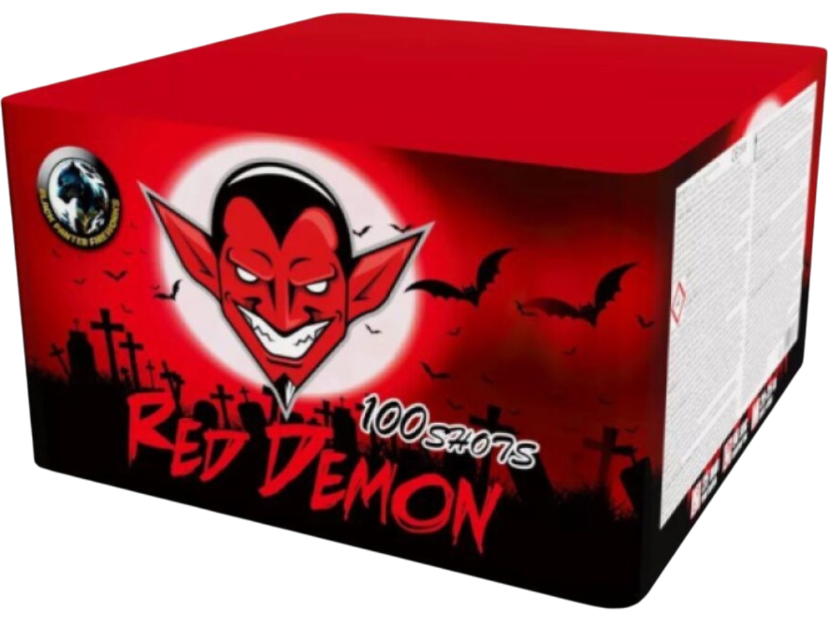 Ohňostroj Red Demon 100rán/25mm