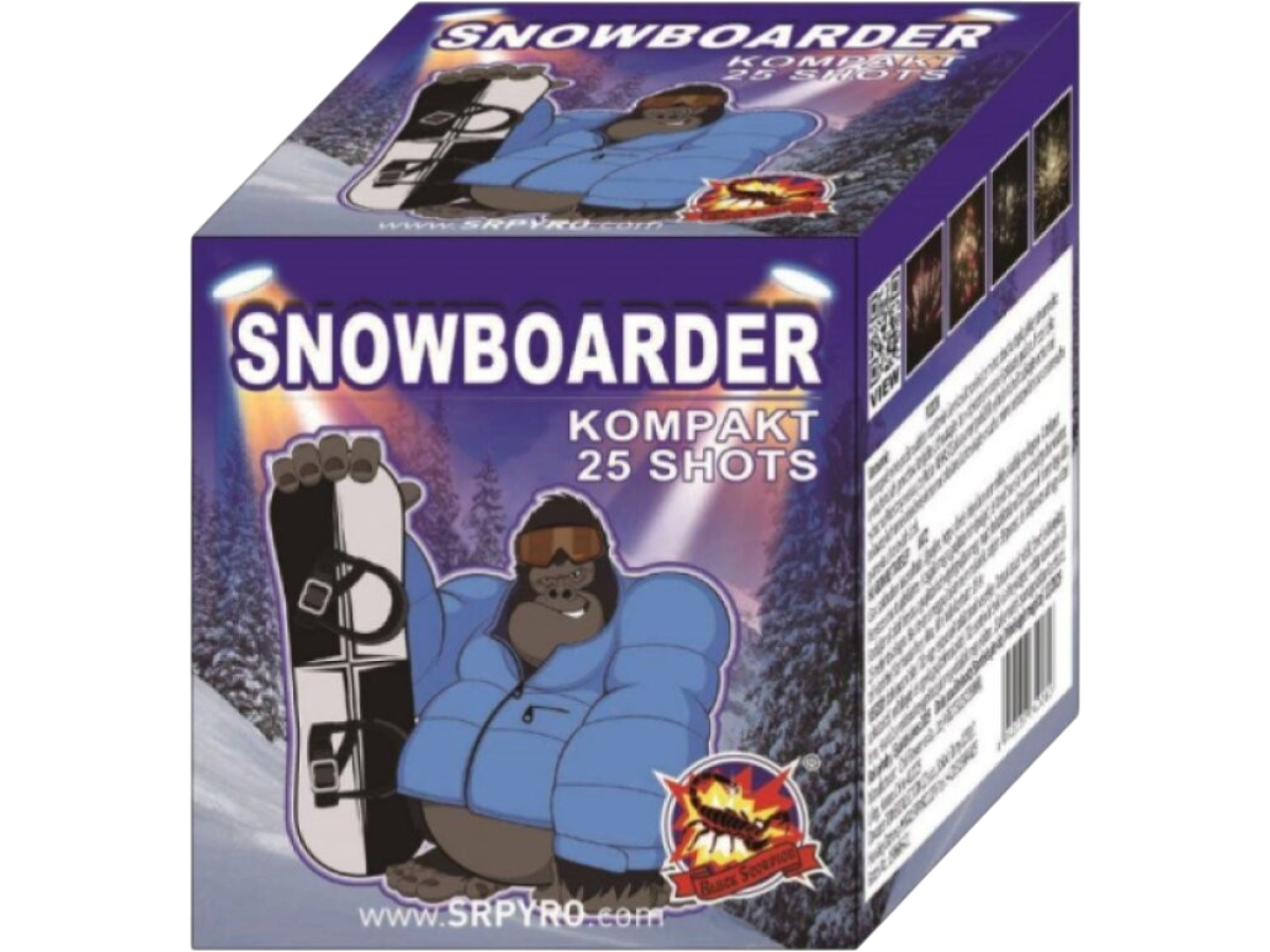 Ohňostroj Snowboarder 25rán/20mm
