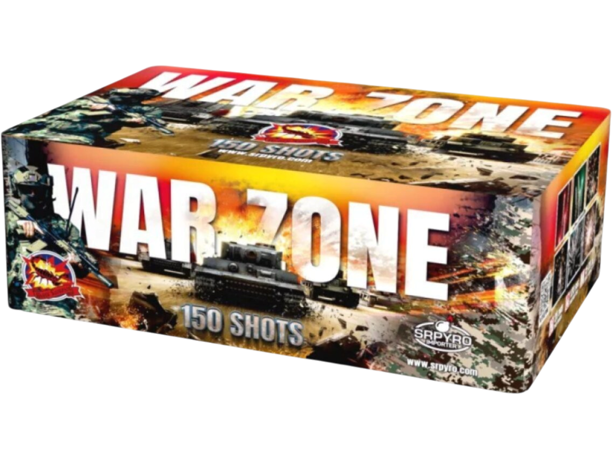 Ohňostroj War Zone 150 rán/20mm