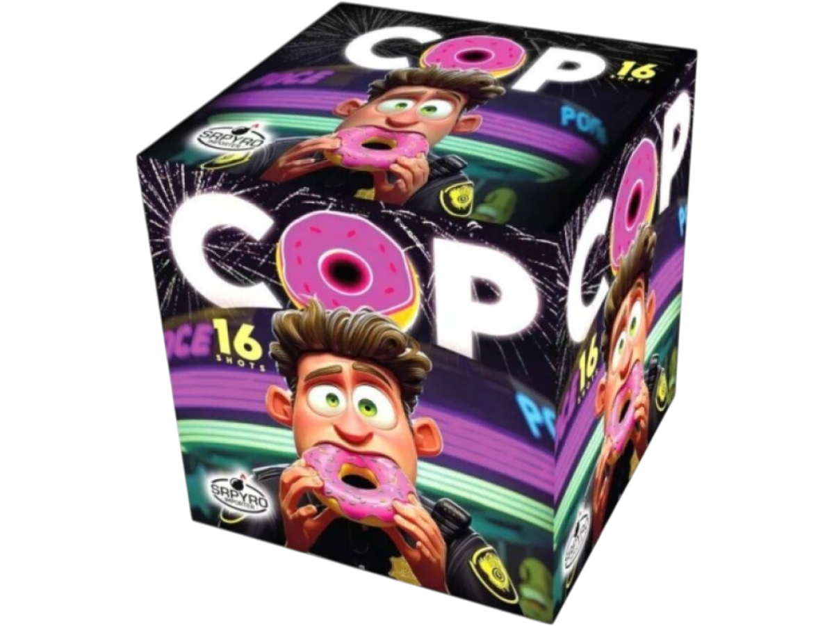 Ohňostroj Cop 16rán/25mm