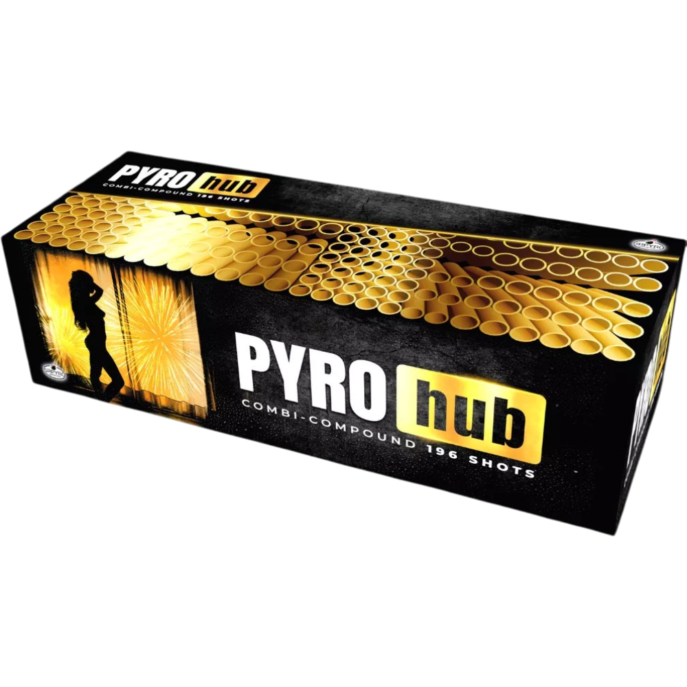 Ohňostroj PYROHUB 196rán/25-30mm