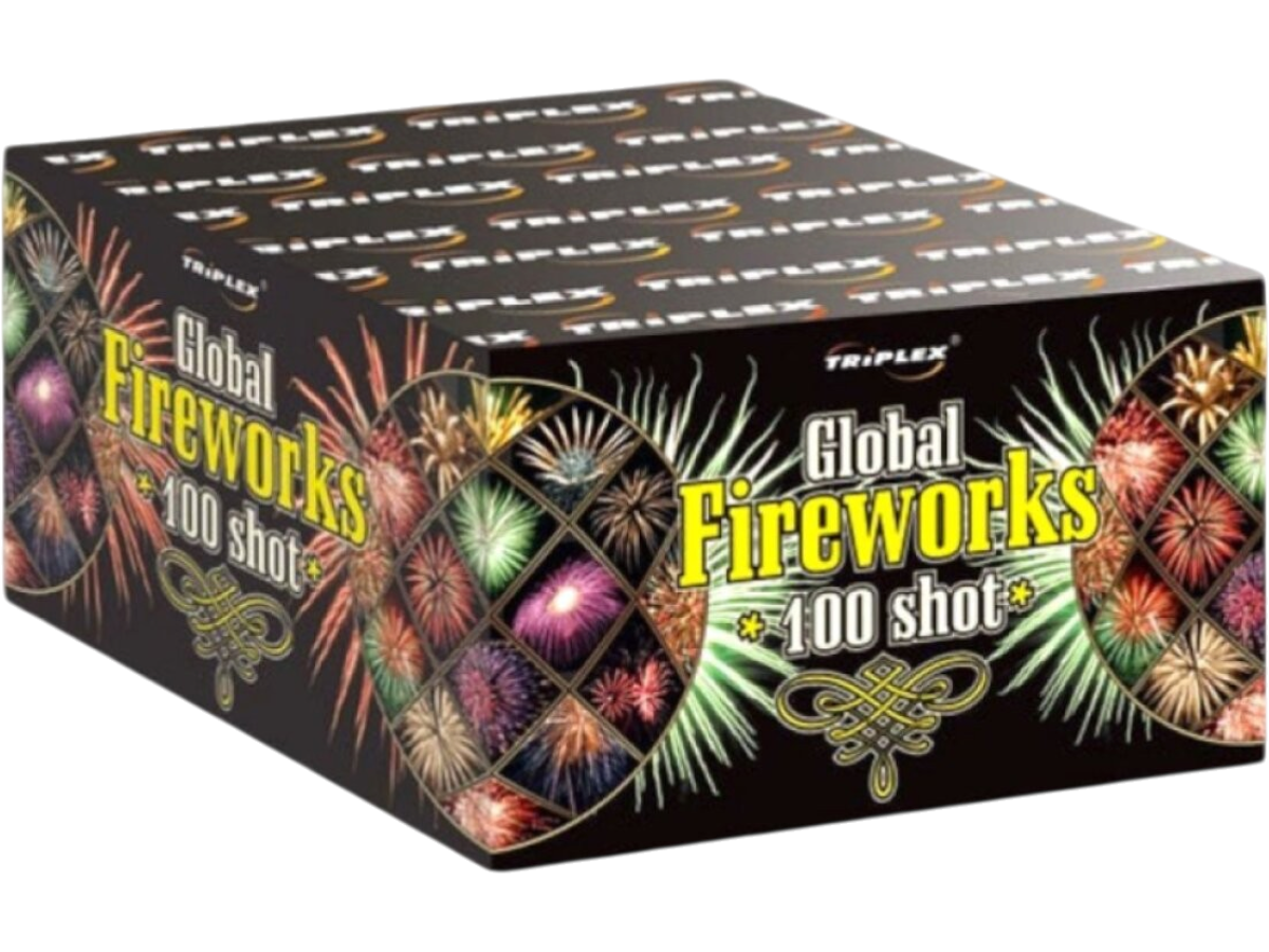 Ohňostroj GLOBAL FIREWORKS 100rán/25mm