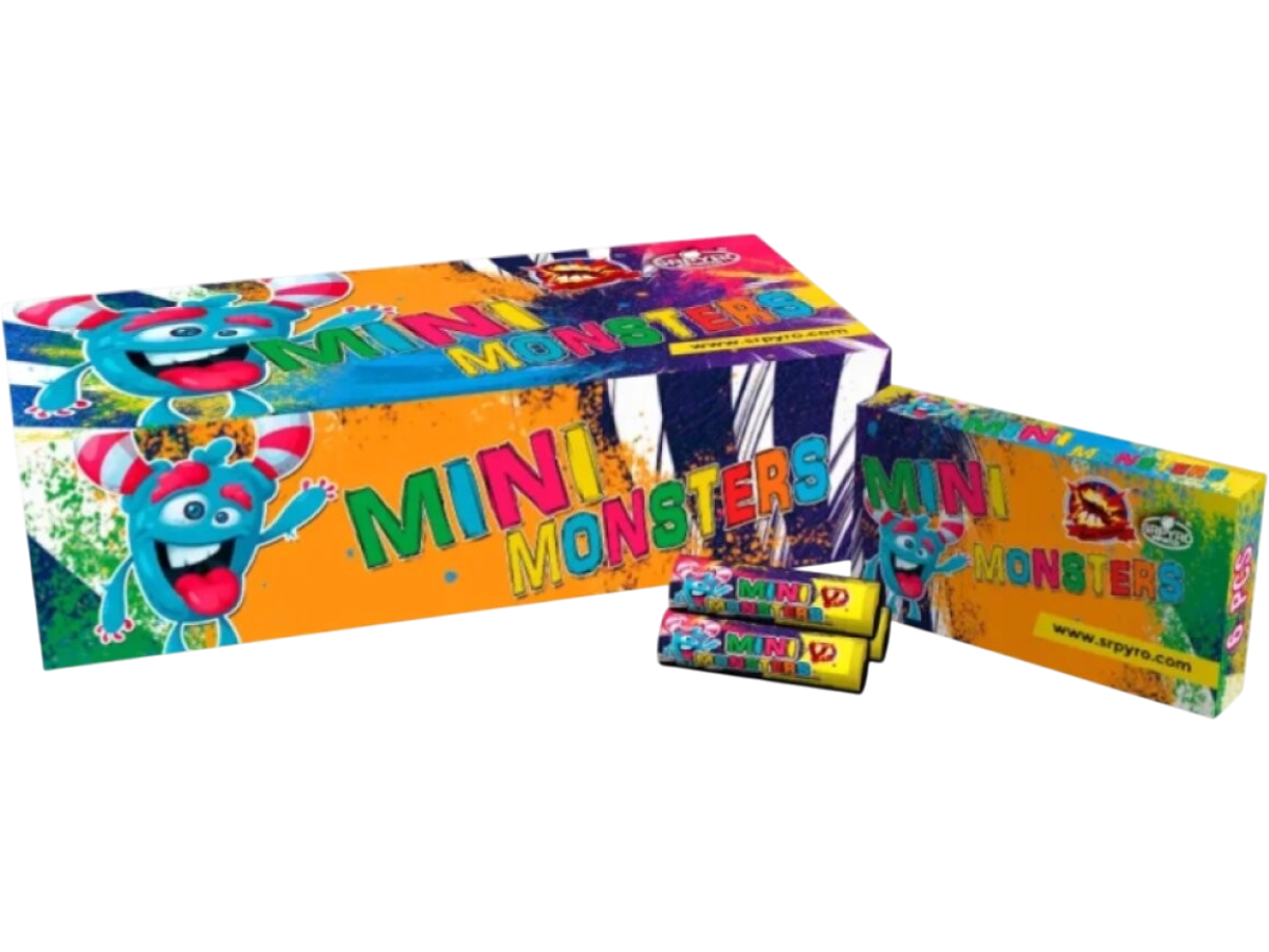 Rotáčik Mini monsters 6ks