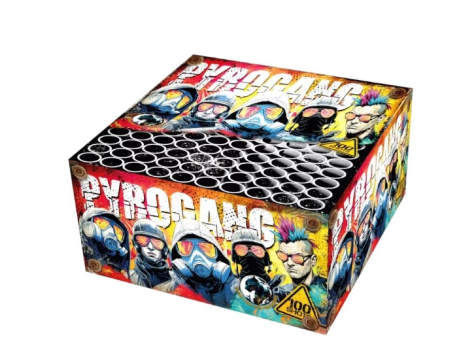 Ohňostroj Pyrogang 100rán/20mm